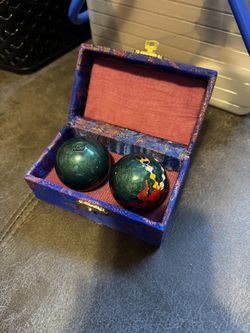 Chinese Baoding Balls in The Original Box