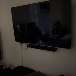 55 Inch Tv With Sound Bar 