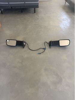 oem HD accordian mirrors 2500 silverado/sierraHD  2000-2006