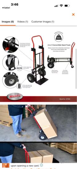 Hand truck 4in1 Milwaukee