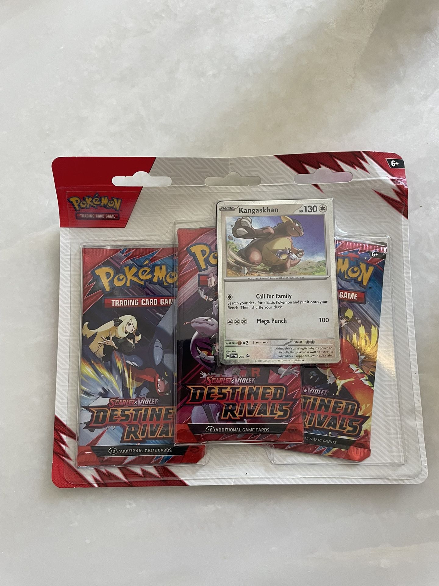 Destined Rivals Blister 3-Pack - New/Sealed Pokemon Cards