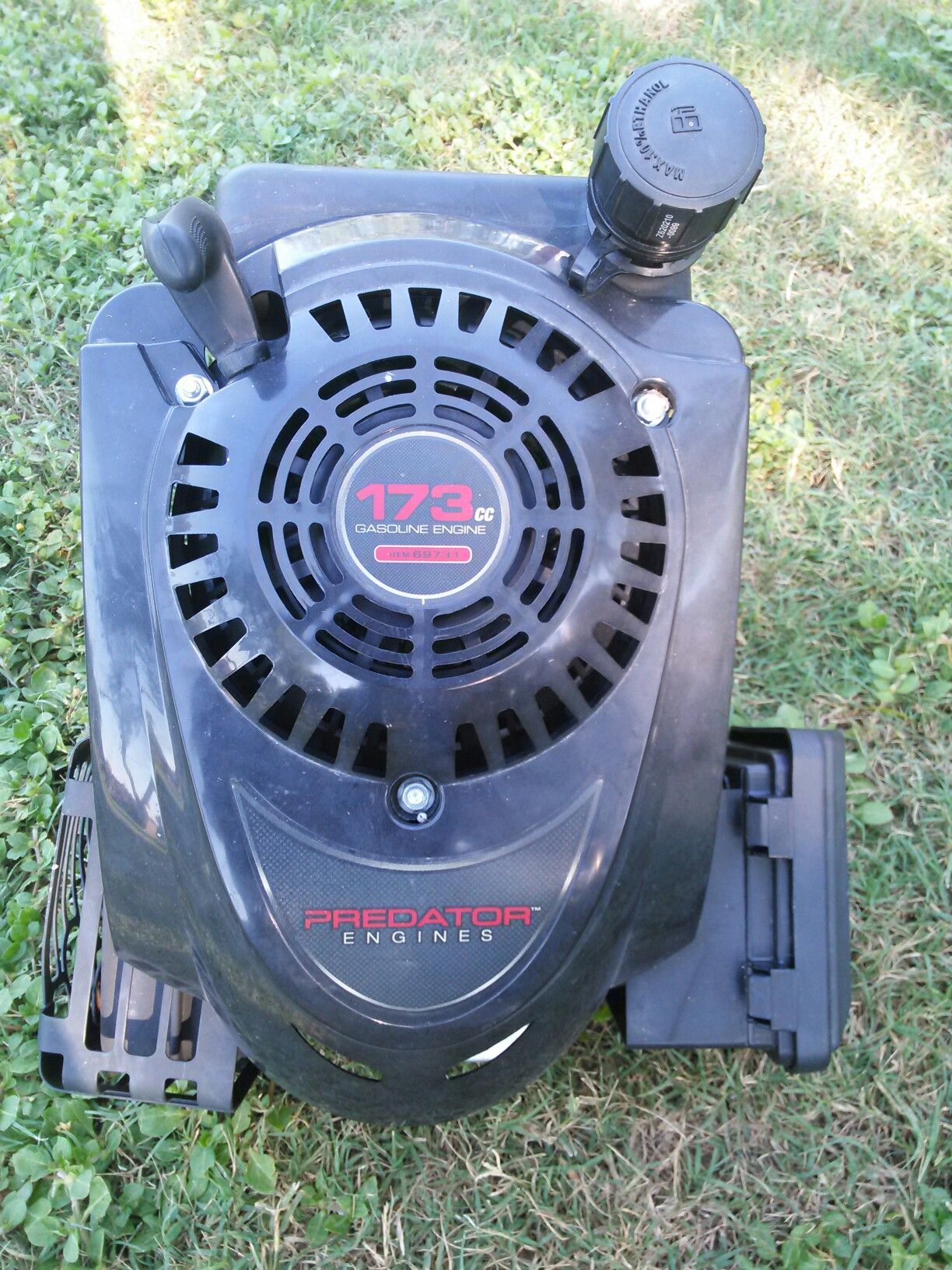 Brand new motor for lawn mower reduced to $100