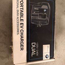 BMW Original Portable EV Charger (120V/240V Dual) – OEM BMW Accessory