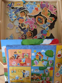 Melissa and Doug Blues Clues Magnetic Picture Toy
