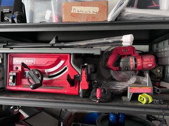 Craftsman Table Saw and miter saw