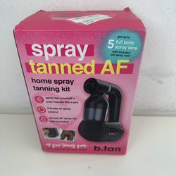 b.tan Spray Tan Kit | At Home Spray Tanning Kit & 8oz. Spray