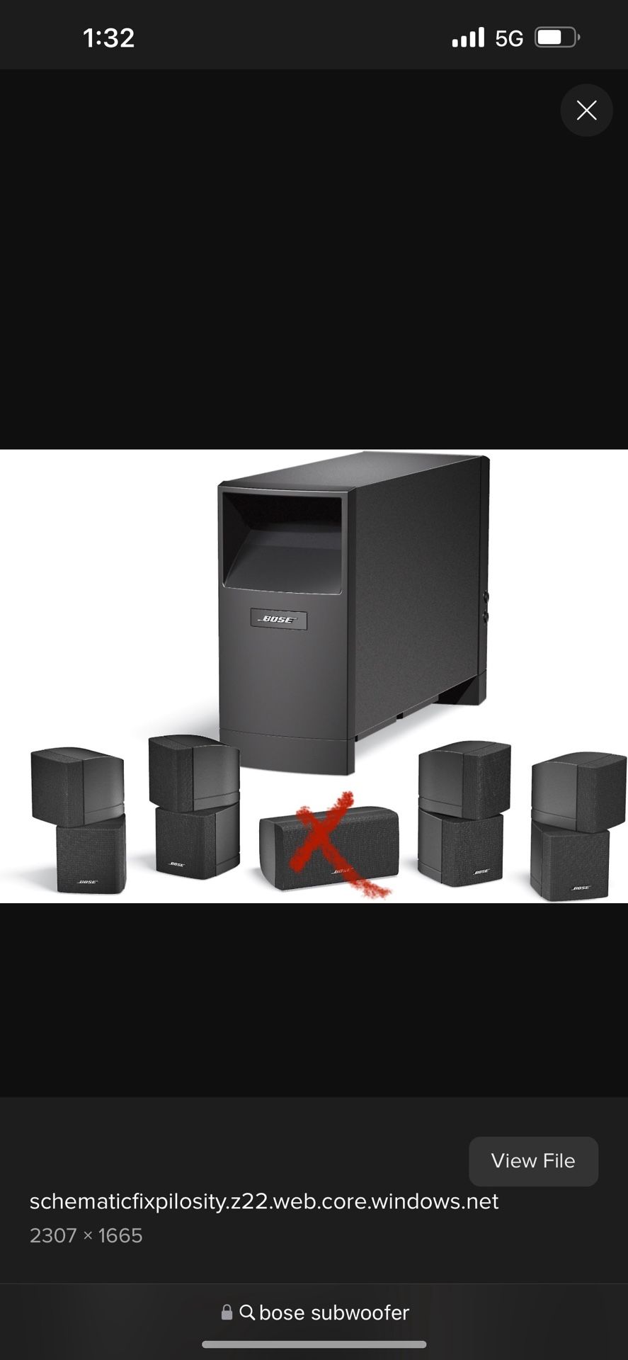 Bose Speakers Package 