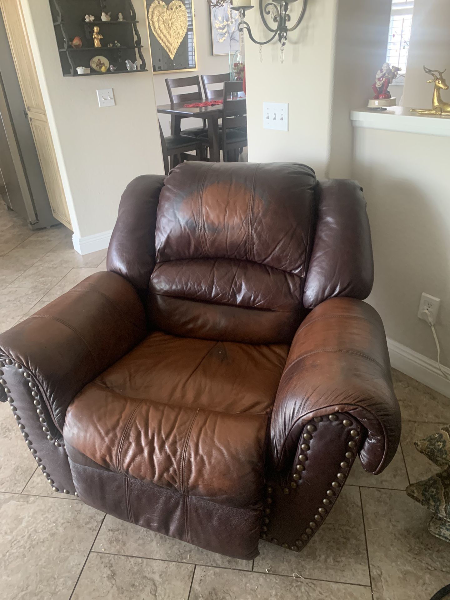 Recliner Rocker Leather