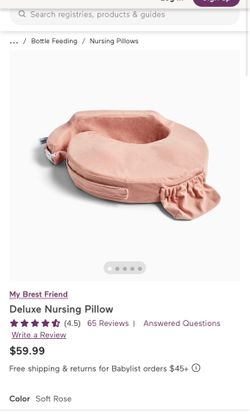 My Brest Friend Nursing pillow