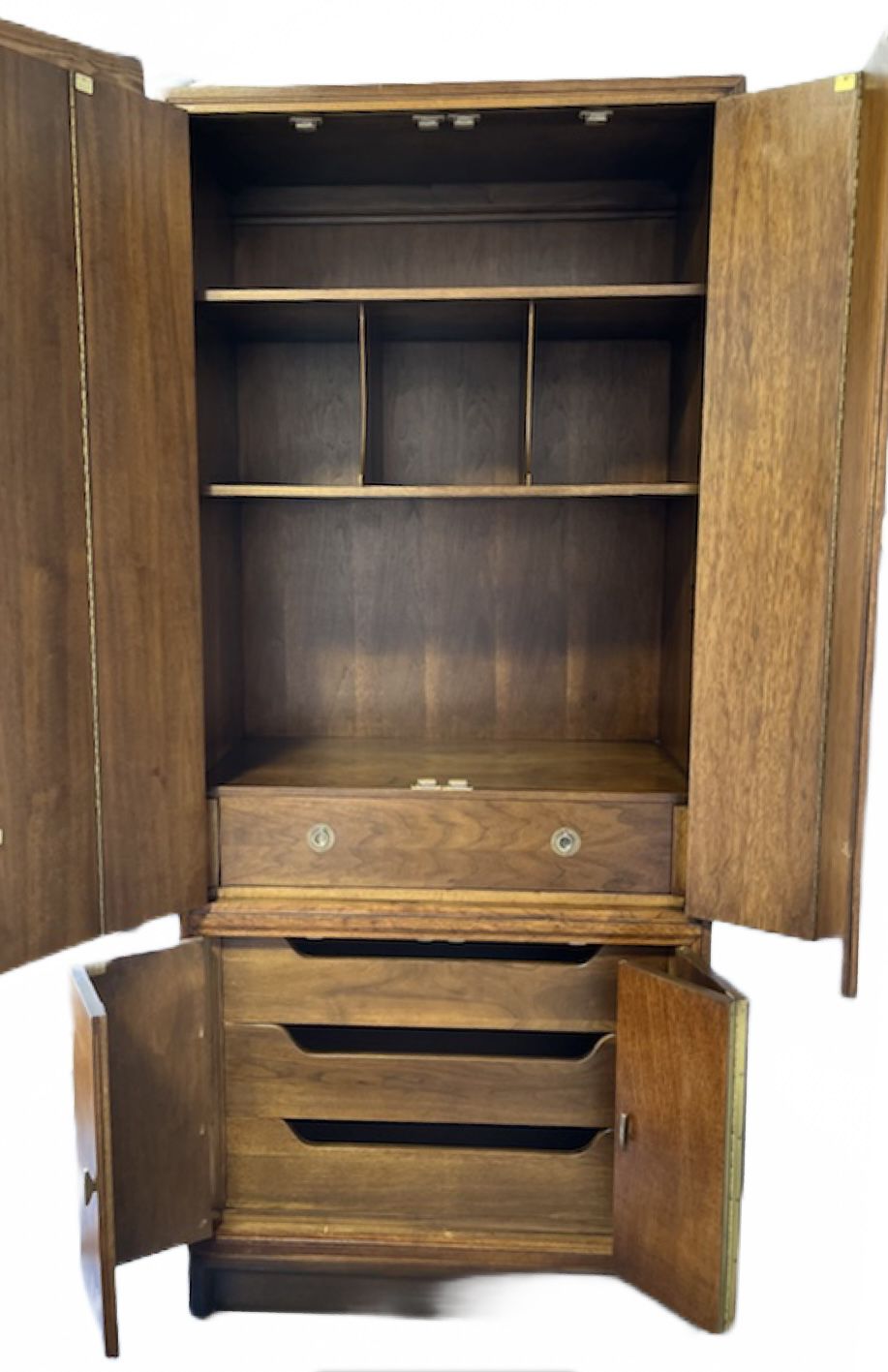 Mid century Modern armoire  Herendon fine furniture
