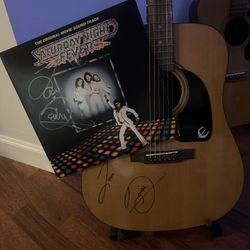 Autograph, Barry Gibb, guitar and album