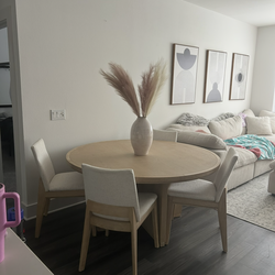 60 in wooden table modern