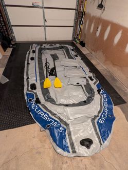 5-Person Inflatable Fishing Boat