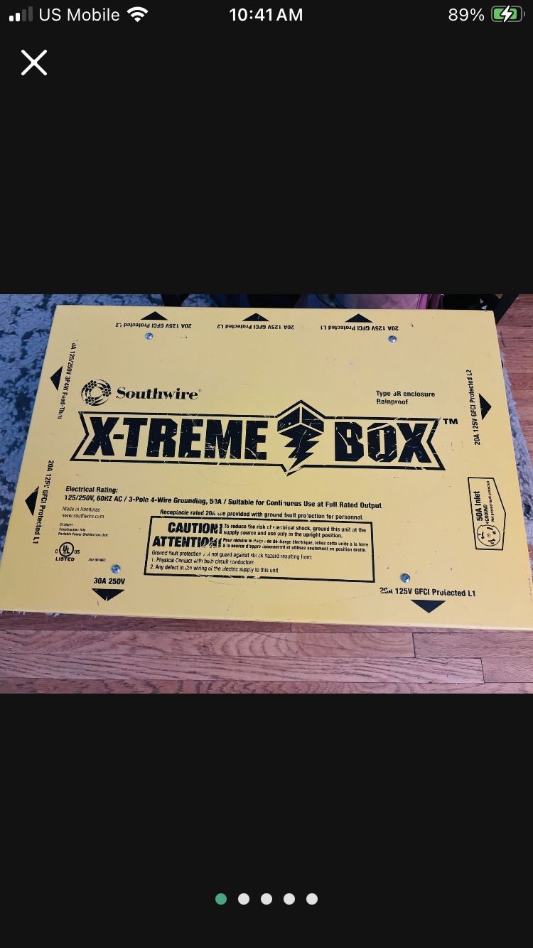 X-Treme Spider Box 250 Volt