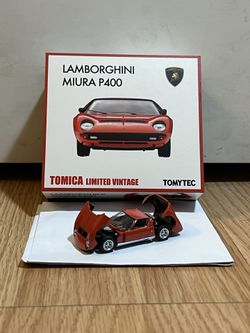 Hot Wheels RLC Lamborghini Miura P400 Red TLV Tomica Limited Vintage 