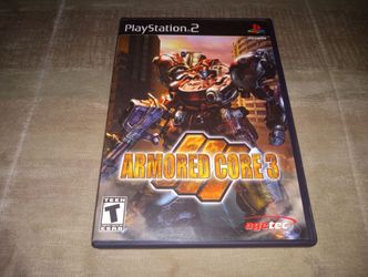 CIB PS2 Armored Core 3 (Tested)