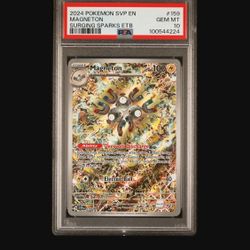 2024 POKEMON MAGNETON #159 BLACK STAR PROMO