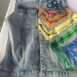 Pride Denim Vest