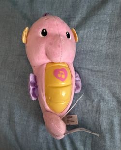 Fisher Price Soothe & Glow Pink Seahorse