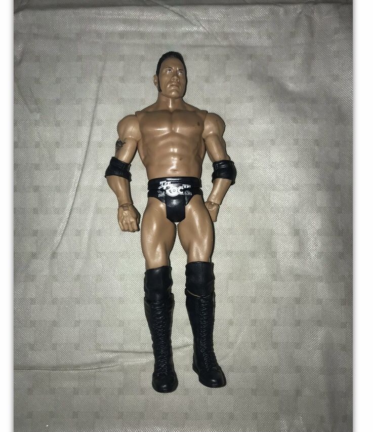 The Rock Mattel Basic PPV Series SummerSlam 2017 Wrestling Figure WWE WWF