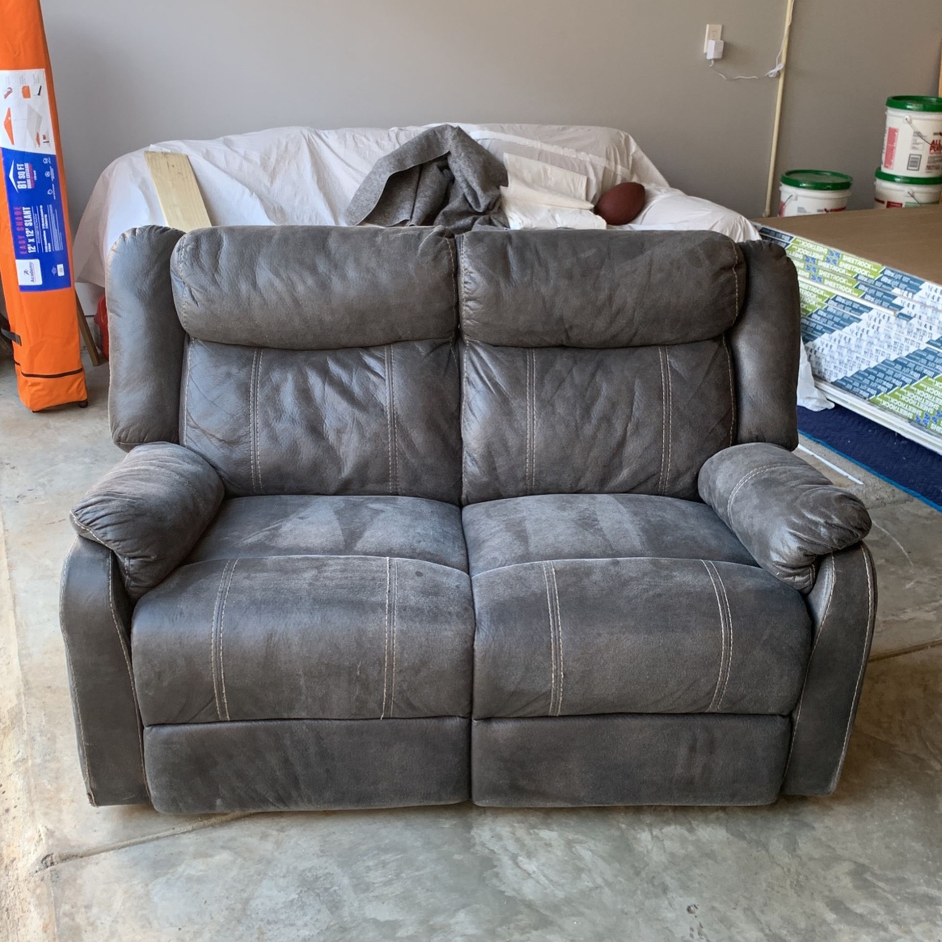 Set Of Two Recliner Couches 