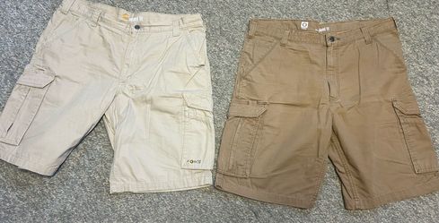 Carhartt cargo shorts bundle , Size 38"