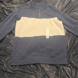 Sonoma Goods For Life Boys' Colorblock Quarter-Zip Microfleece Pullover