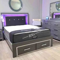 I’m Jon Green, Wayne’s Home Sales Representative🌟Lodanna Bedroom Furniture Set, Bed Frame, Dresser, Mirror, Nightstand, Chest, Mattress Fast Delivery