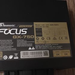 Seasonic GX 750 Gold Power Supply