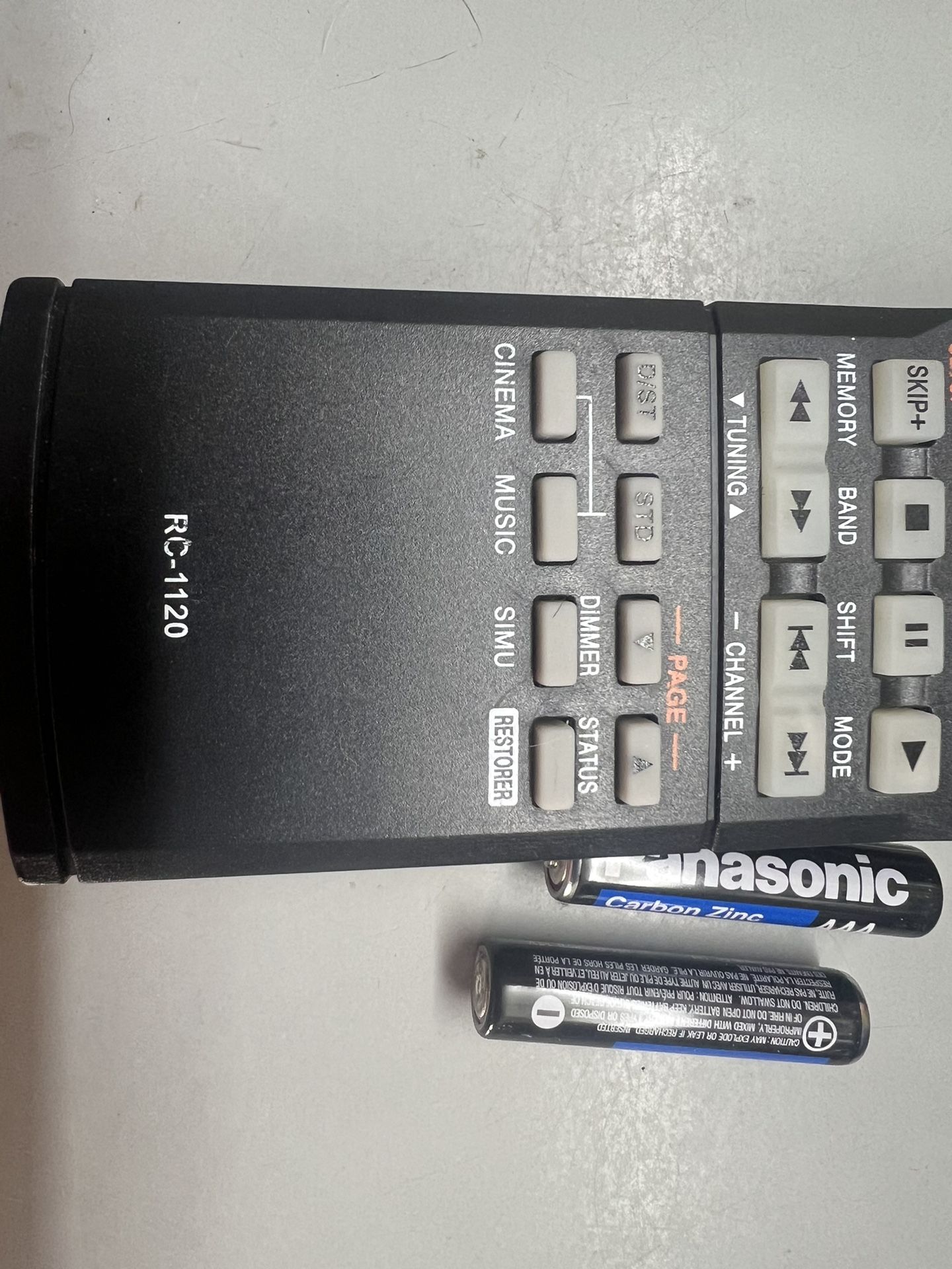 Denon RC-1120 Remote Control for Denon AVR-1610 Or Other Models