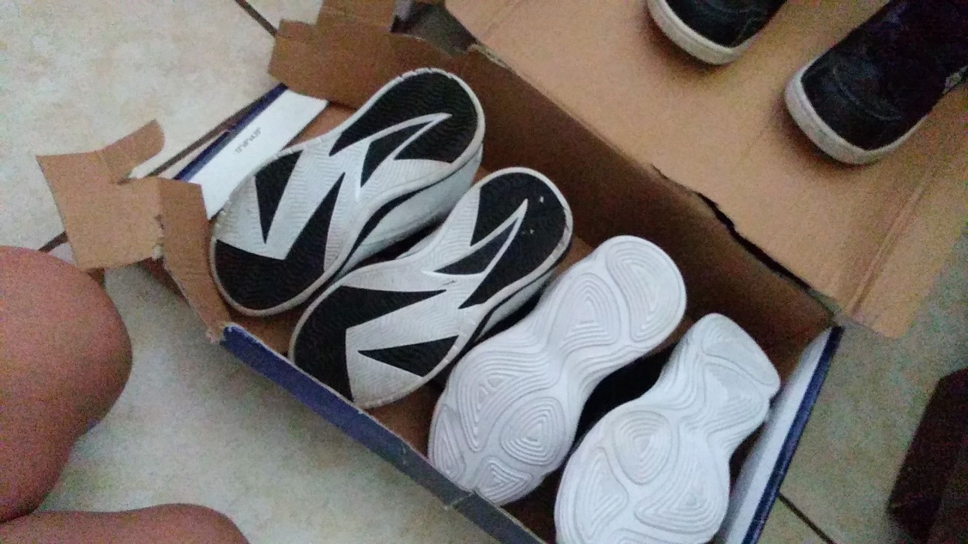 Shoes gotta go