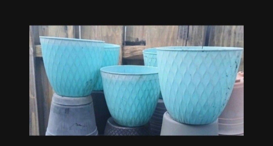 House Plant Pots 5"plastic