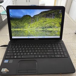 Toshiba c855-s5308 laptop 4GB RAM intel core I3 128GB SSD