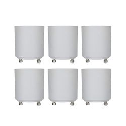 12oz white light bulbs adapters