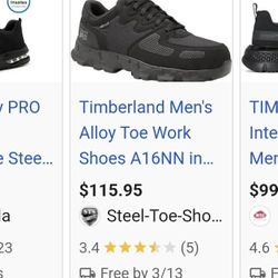 Steel Toe Timberland 