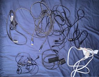 Lot of 11 Miscellaneous Wires & Extension Cord