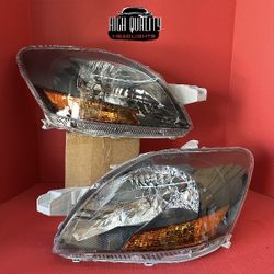 Toyota Yaris 2007. 2012 Headlights.