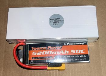 Youme Power 5200mAh 50C LiPo battery