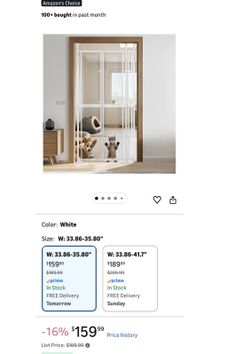 74.80-98.43'' Extra Tall Cat Gate, Adjustable 33.86” and 35.80" Wide,  (q5)