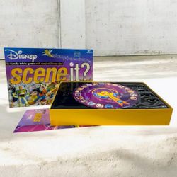 Disney Scene It? DVD Game 2nd Edition Mattel 2004 Complete Family Trivia