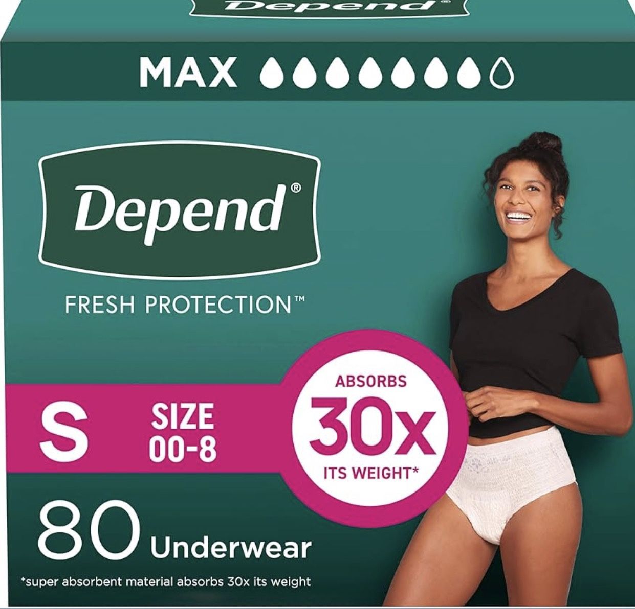 Depend Fresh Protection Adult Diapers, Incontinence & Postpartum