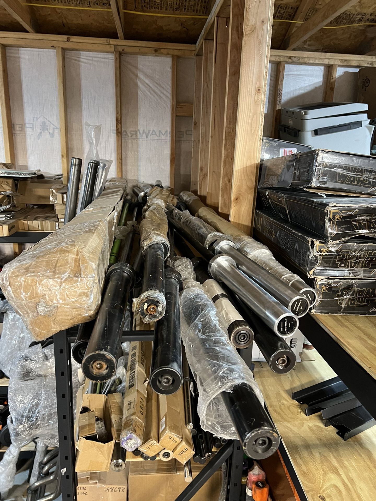 Olympic Barbells & Standard 1” Bars: Straight Bars, Curl Bars and more