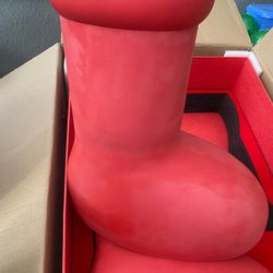 Red boots brand new