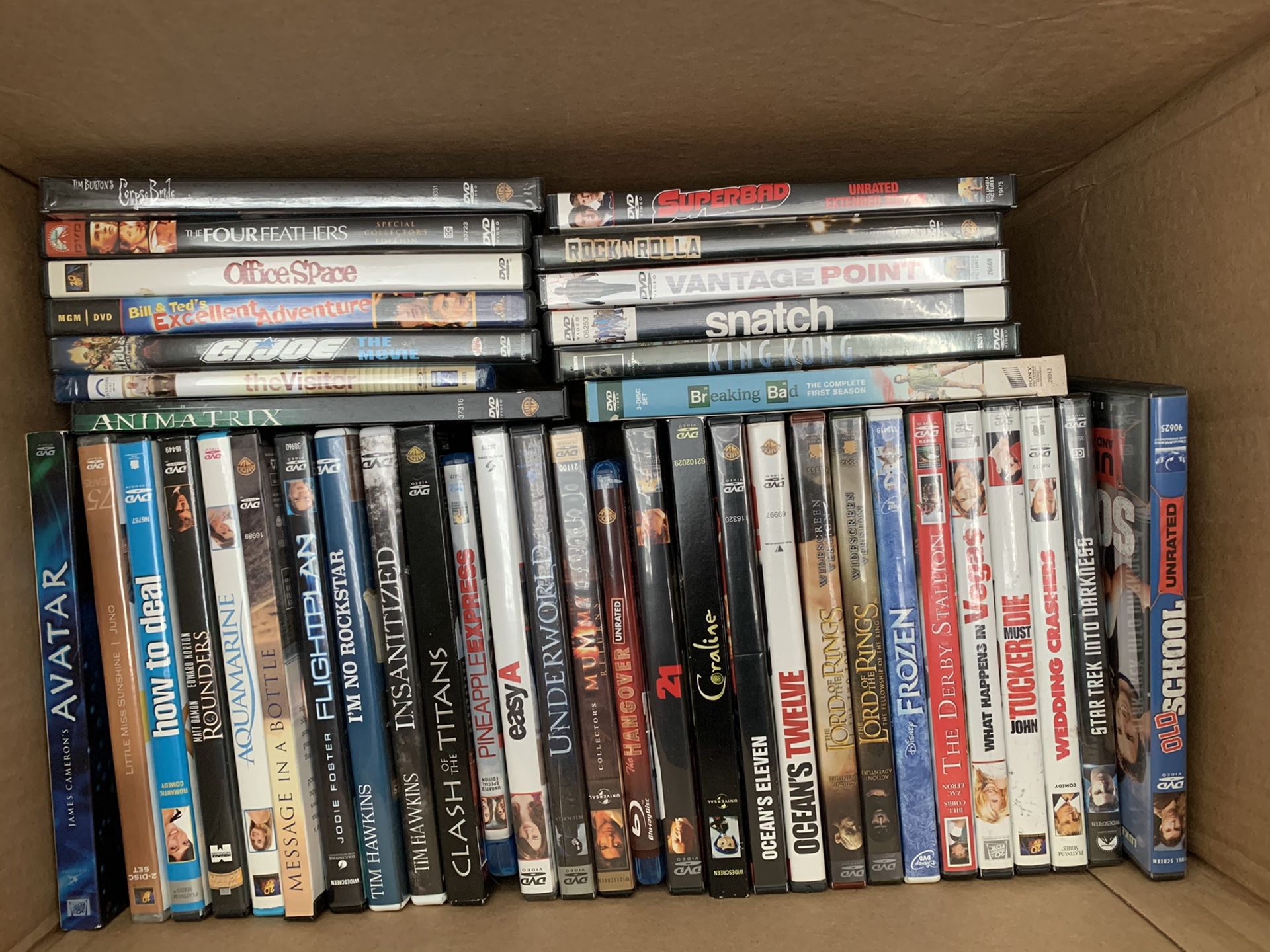 50+ dvds(see both pictures)