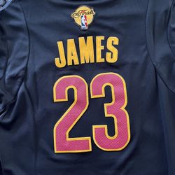 LeBron  2016 Cavs Finals Stitched Jersey(Small)