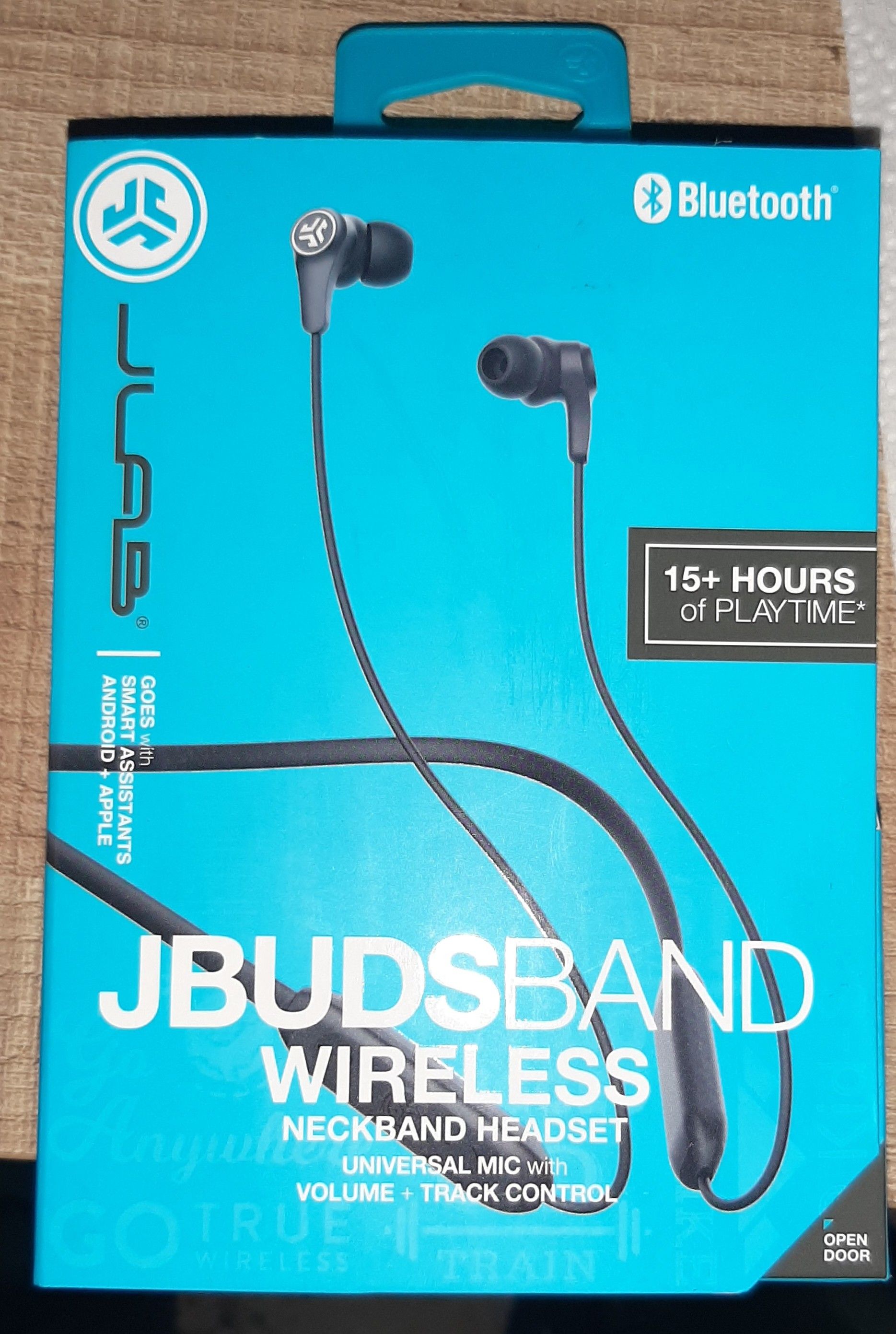 JLAB JBuds Band Wireless Earbud Neckband Headset - Black