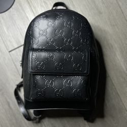 Medium GG Gucci Backpack With (COA)
