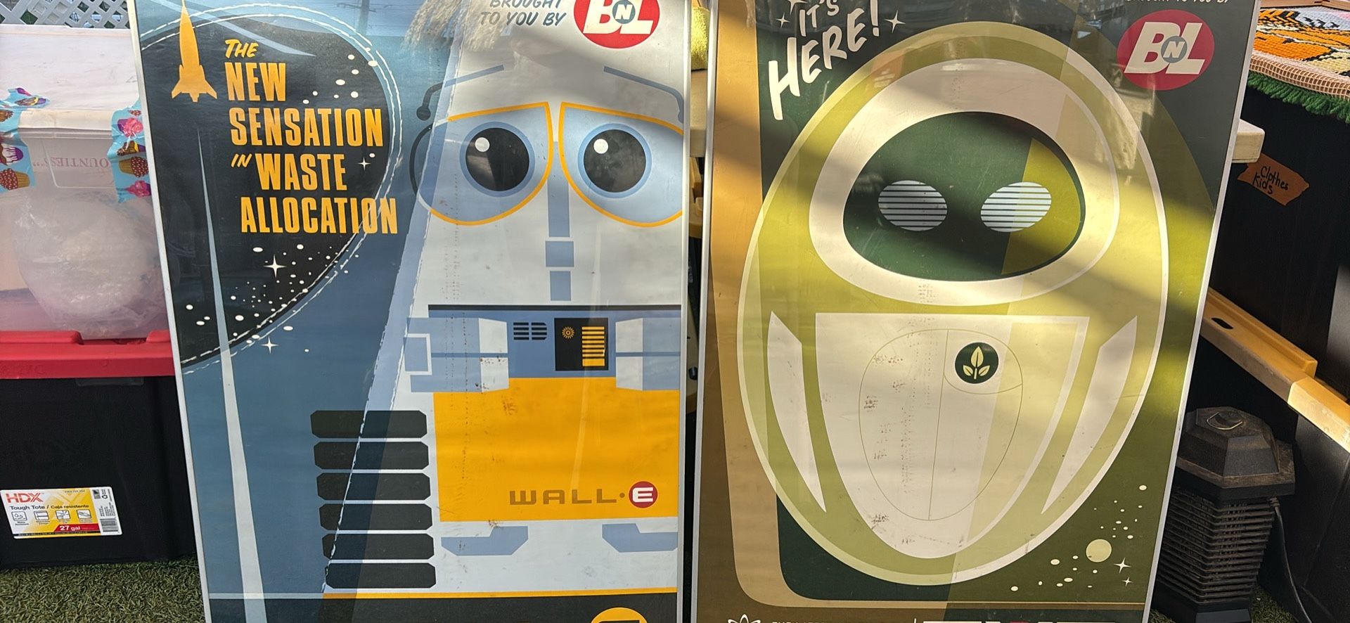 Wall-E And Eve Poster Frame “