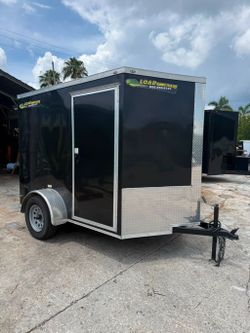 Used Fast Cargo 6 x 8 Enclosed Trailer 3.5k