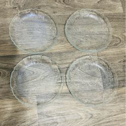 crystal glass plates